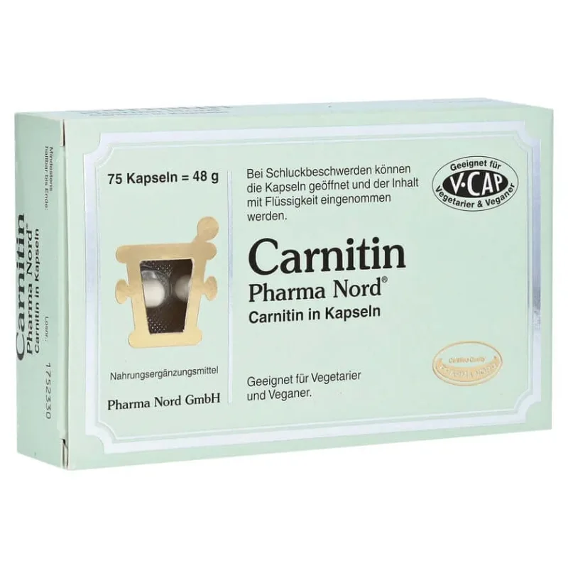 Carnitină Pharma Nord Capsule 75 Capsule — preț și oferte