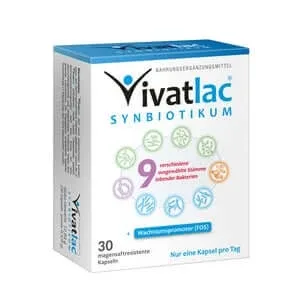 Vivatlac Synbiotic Gastro-rezistent 30 buc. — preț și oferte