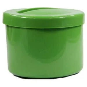 Recipient pentru proteză dentară cu capac și inserție verde 1 buc — preț și oferte
