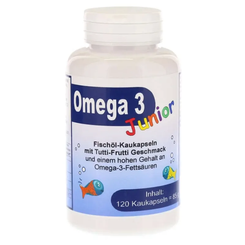 Omega-3 Junior Berco Capsule masticabile 120 Capsule — preț și oferte