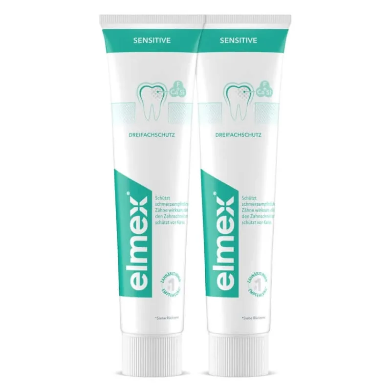 pastă de dinți elmex Sensitive 2X75 ml — preț și oferte
