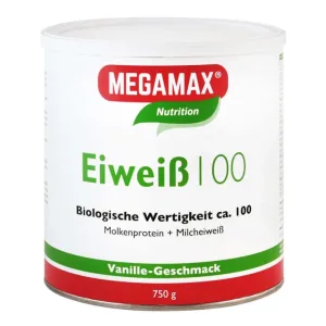 MEGAMAX Albuș de ou 100 VANILLE 750 g