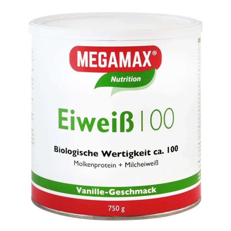 MEGAMAX Albuș de ou 100 VANILLE 750 g — preț și oferte