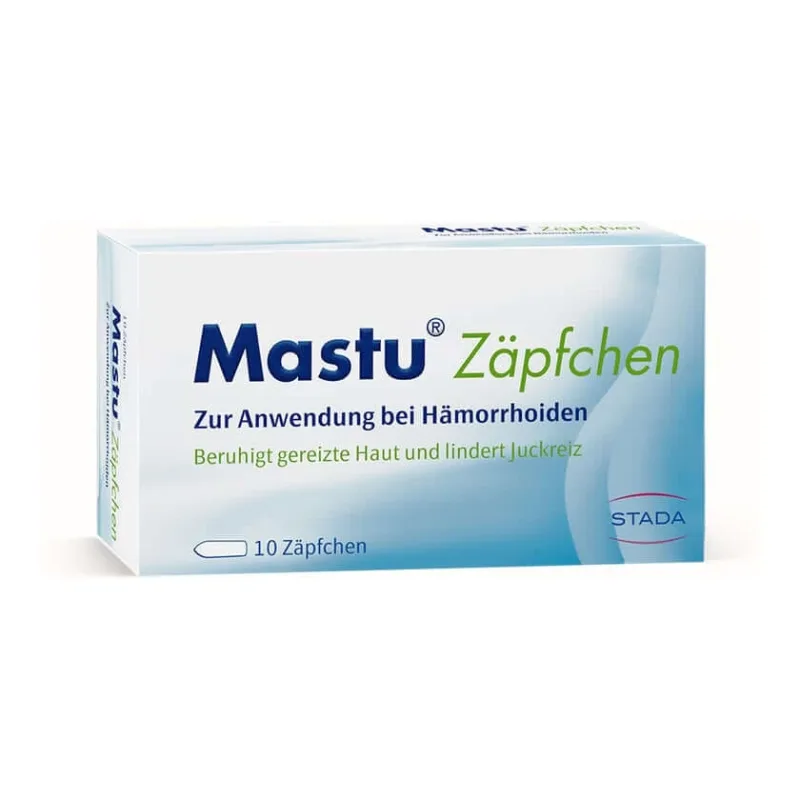 MASTU supozitoare hemoroidale 10 buc. — preț și oferte