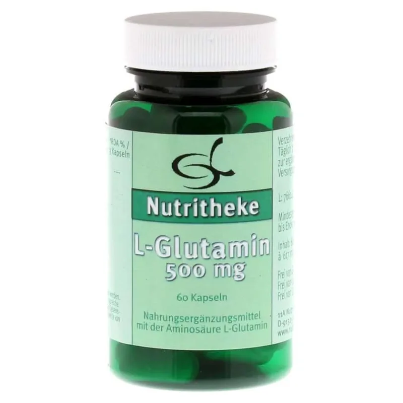 L-glutamină 500 mg capsule 60 Capsule — preț și oferte