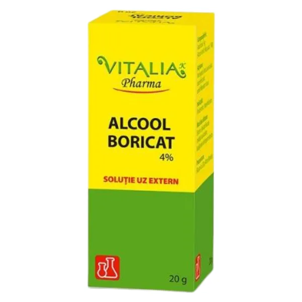 Alcool boricat 4%, Viva Pharma | 20 g — preț și oferte