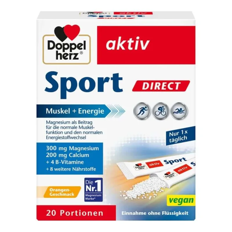 Double Heart Active Sport Direct Vitamine + Minerale 20 Capsule — preț și oferte