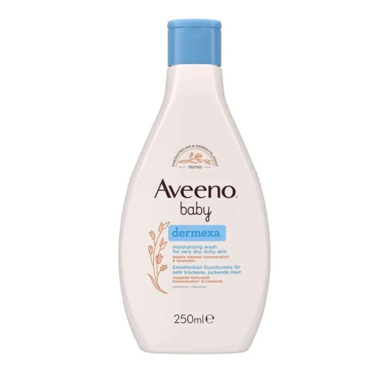 Aveeno Baby Dermexa Cremă de duș emolientă 250 ml — preț și oferte
