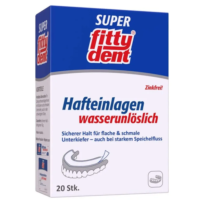 Fittydent Super Adhesive Inlays 20 buc — preț și oferte