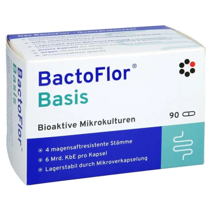 Bactoflor Baza Hard Capsule 90 Capsule Intercell — preț și oferte