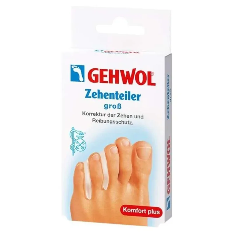 Gehwol Polymer Gel Toe Divider mare 3 buc — preț și oferte