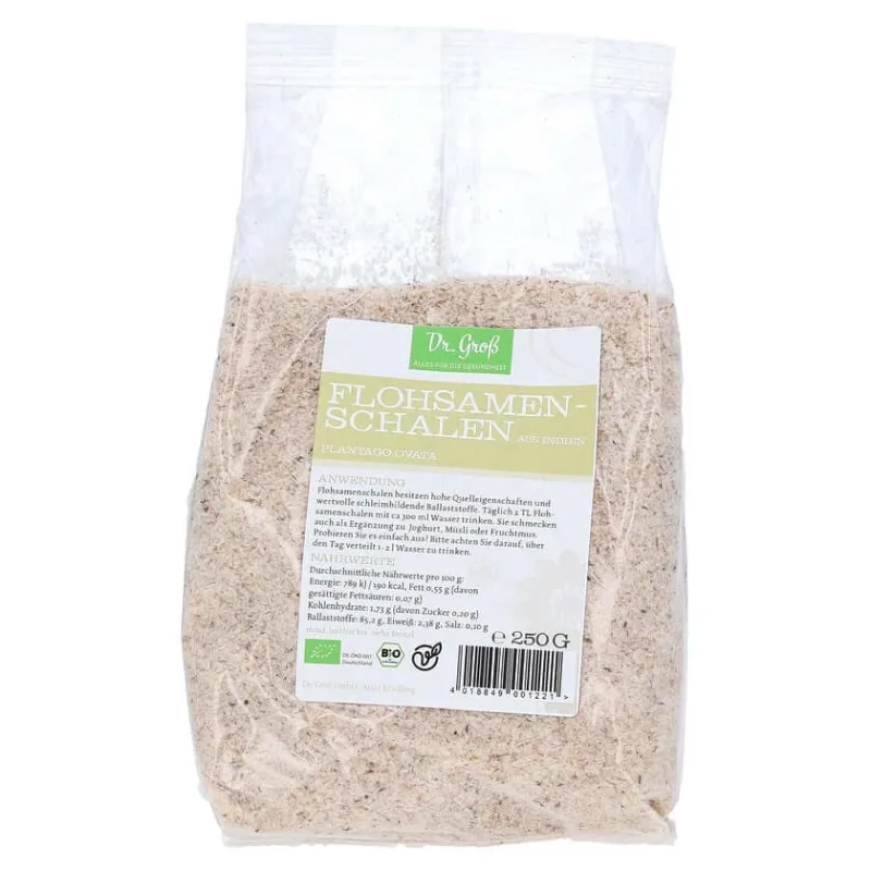 Coji de psyllium Indian organic 250 g — preț și oferte