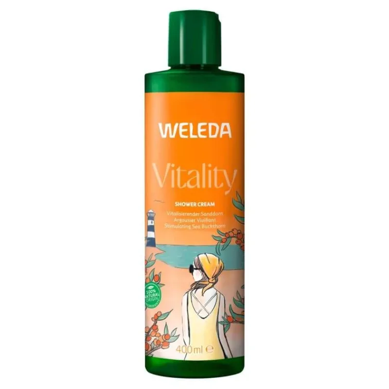 Weleda Vitality Cremă de duș cătină de mare 400 ml — preț și oferte