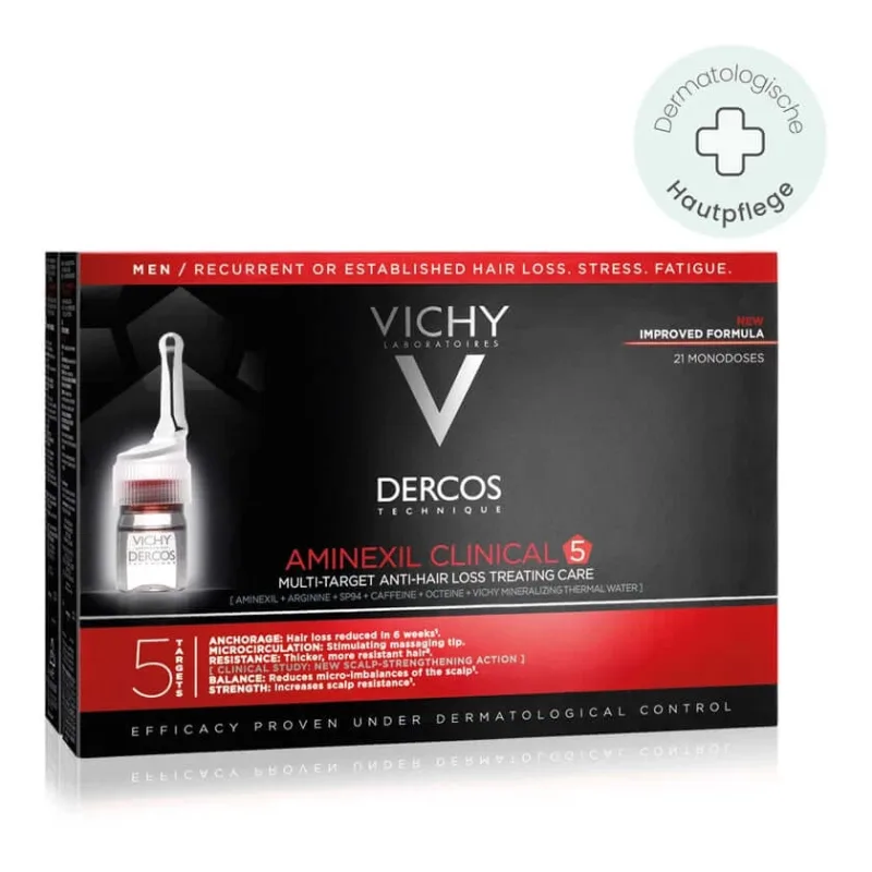 Vichy Dercos Aminexil Clinical 5 21X6 ml — preț și oferte