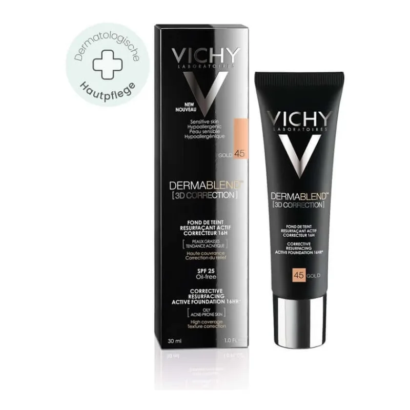 VICHY Dermablend 3D Corection nr. 45 Gold 30 ml — preț și oferte