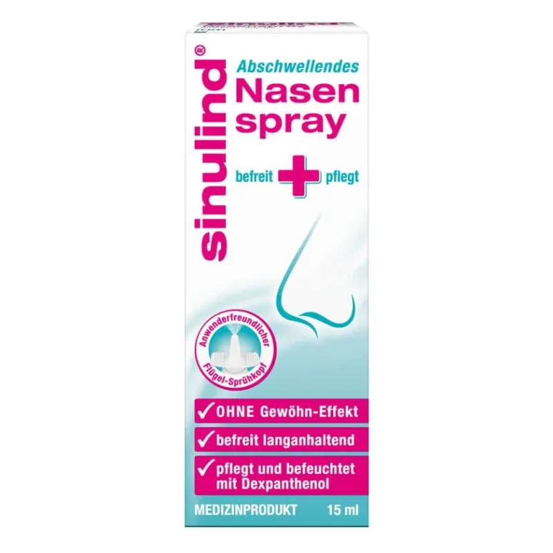 Spray nazal decongestionant Sinulind 15 ml — preț și oferte