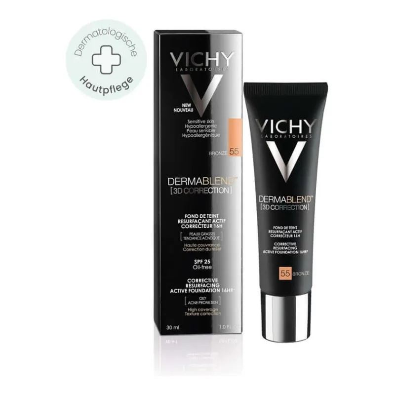VICHY Dermablend 3D Corection nr. 55 Bronze 30 ml — preț și oferte
