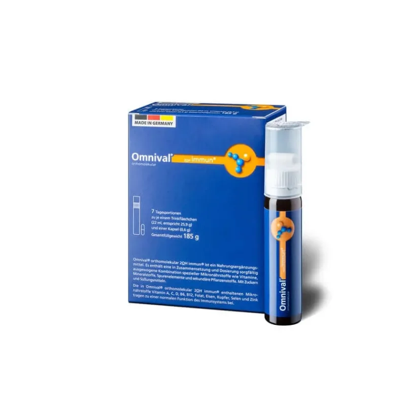 Omnival orthomolecular 2OH fiole de băut imune 7 buc. — preț și oferte