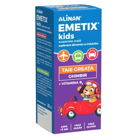 ALINAN EMETIX SUSPENSIE ORALA 20ML FITERMAN PHARMA — preț și oferte