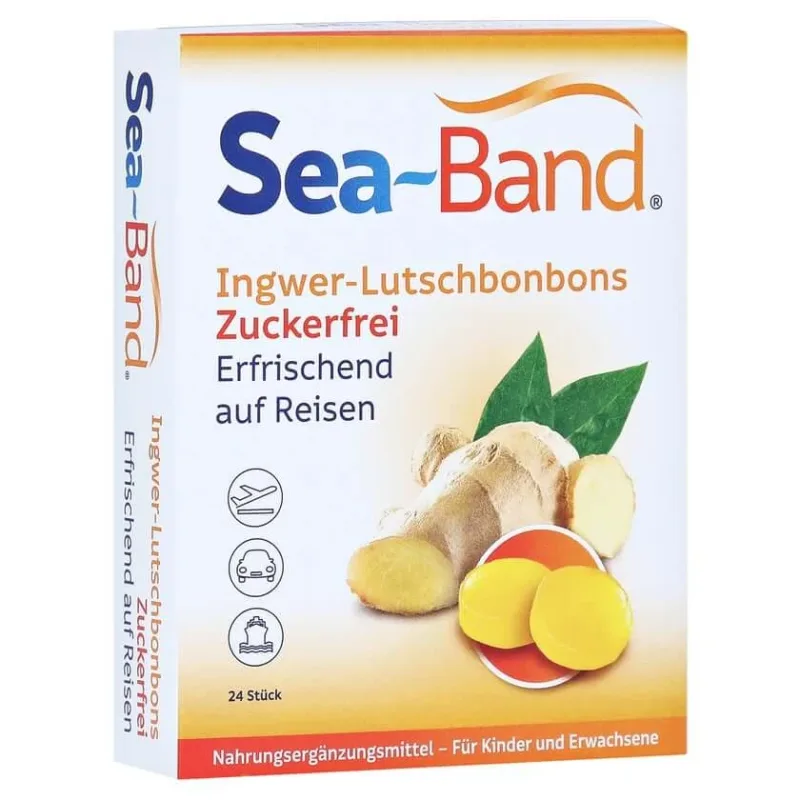 Pastiluțe cu ghimbir Sea-band fără zahăr 24 St — preț și oferte