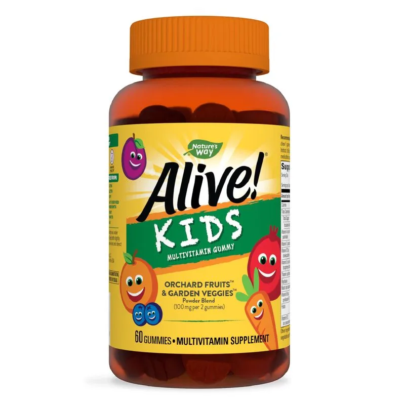 Alive Kids Multivitamin Gummy, Secom | 60 jeleuri — preț și oferte