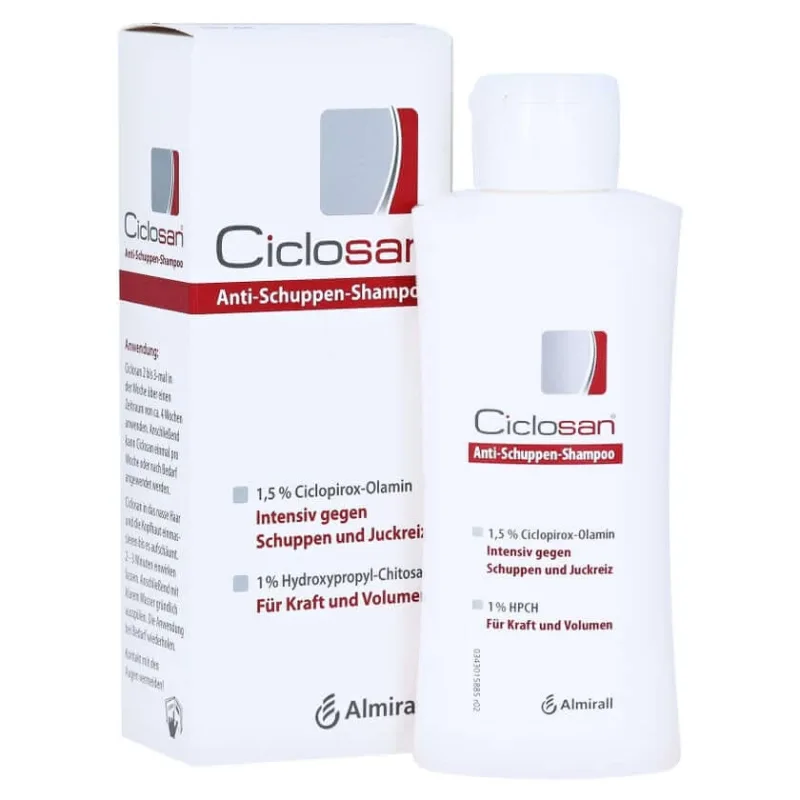 Șampon anti-mătreață cu ciclosan 100 ml — preț și oferte