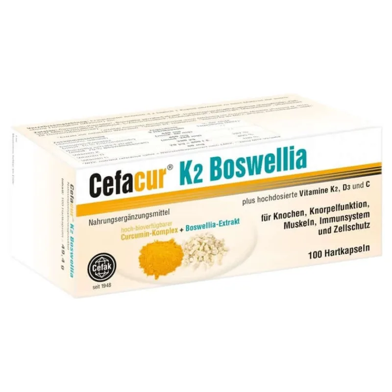 Cefacur K2 Boswellia capsule tari 100 Capsule — preț și oferte