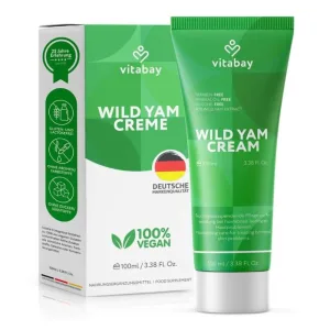 Cremă de igname sălbatice cu 64% Diosgenin față + corp 100 ml