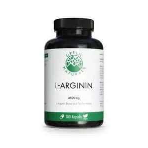 Green Naturals L-arginină de bază 4500 Mg Vegan Caps. 180 Caps. — preț și oferte
