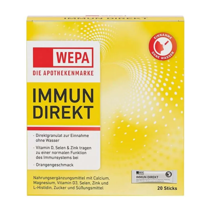 WEPA Immune Direct Sticks Pulbere 20 St — preț și oferte