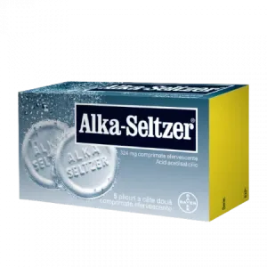 Alka-Seltzer 324 mg, Bayer | 10 comprimate efervescente