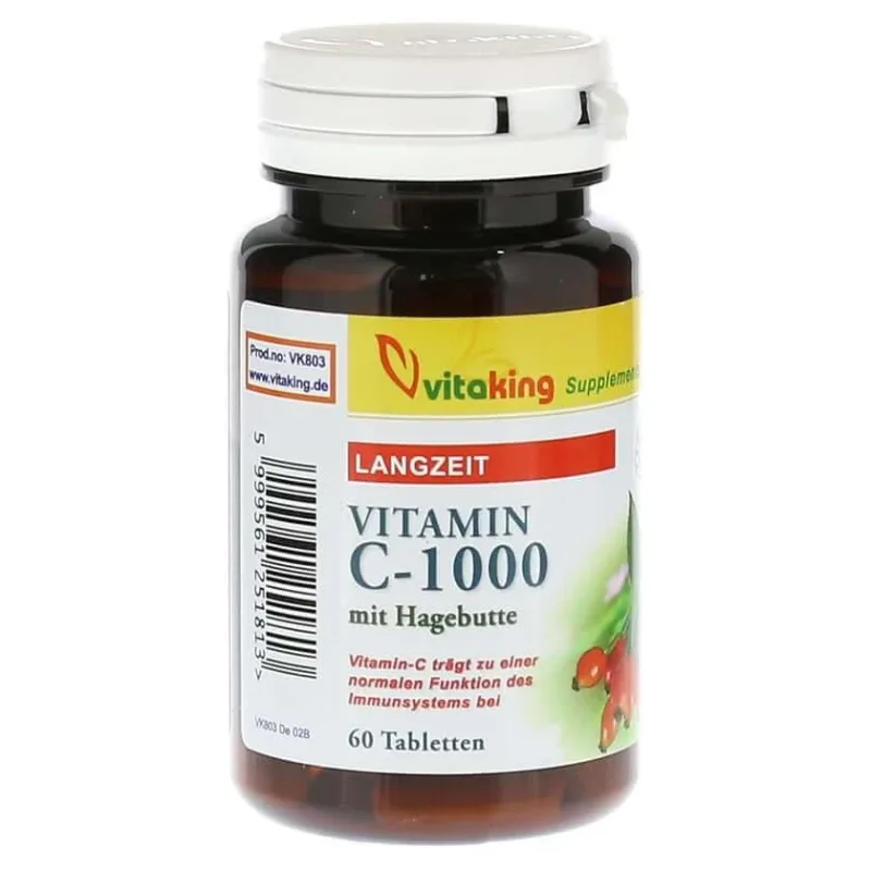 Vitamina C 1000 Tablete pe termen lung 60 Capsule — preț și oferte