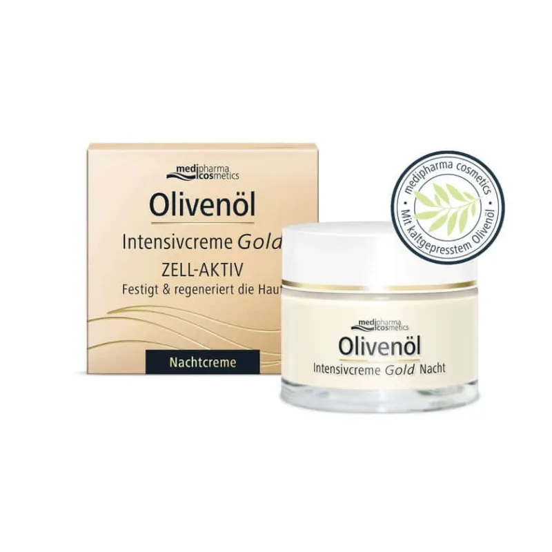 Cremă intensivă cu ulei de măsline Gold ZELL-AKTIV Cremă de noapte 50 ml — preț și oferte