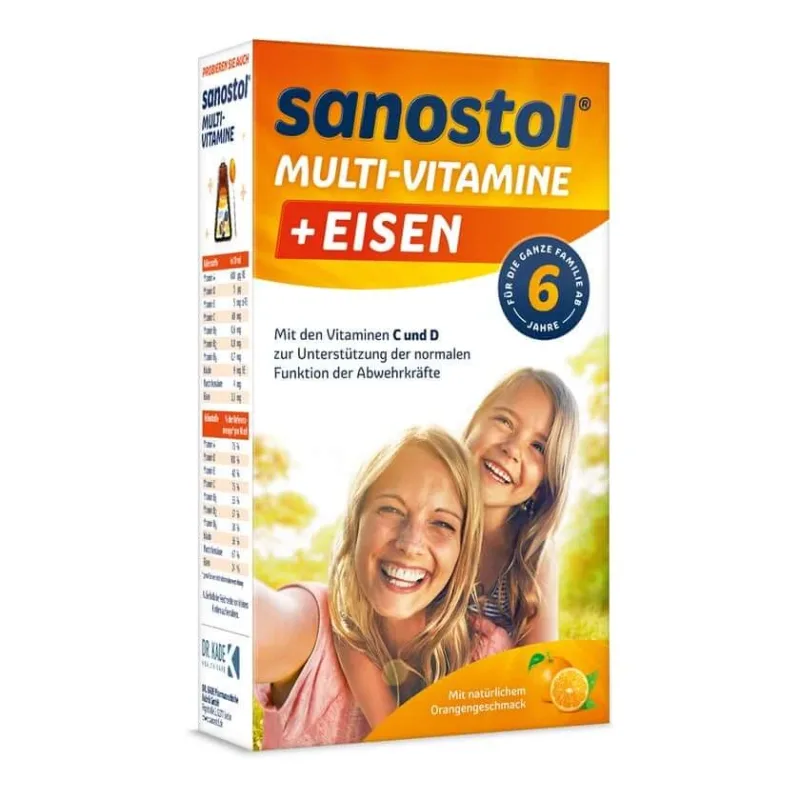 Sanostol plus suc de fier 460 ml — preț și oferte