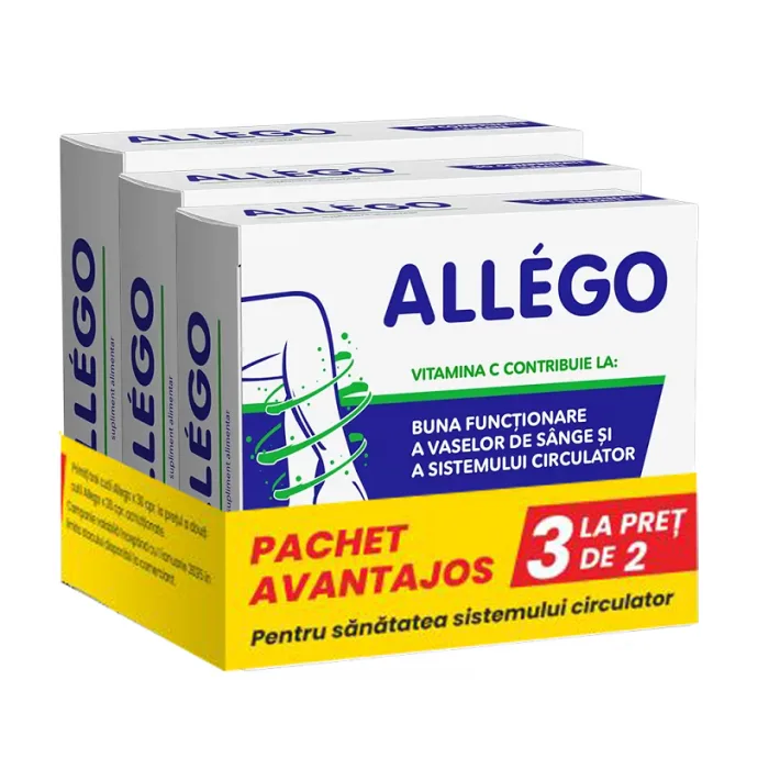 Allego pachet avantajos, 3 la pret de 2, Fiterman | 3 x 30 comprimate FITERMAN PHARMA — preț și oferte
