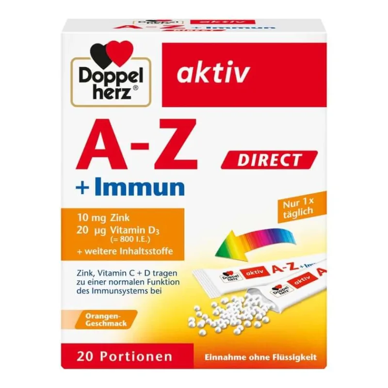 Inimă dublă A-Z + Imunitate DIRECT 20 St — preț și oferte
