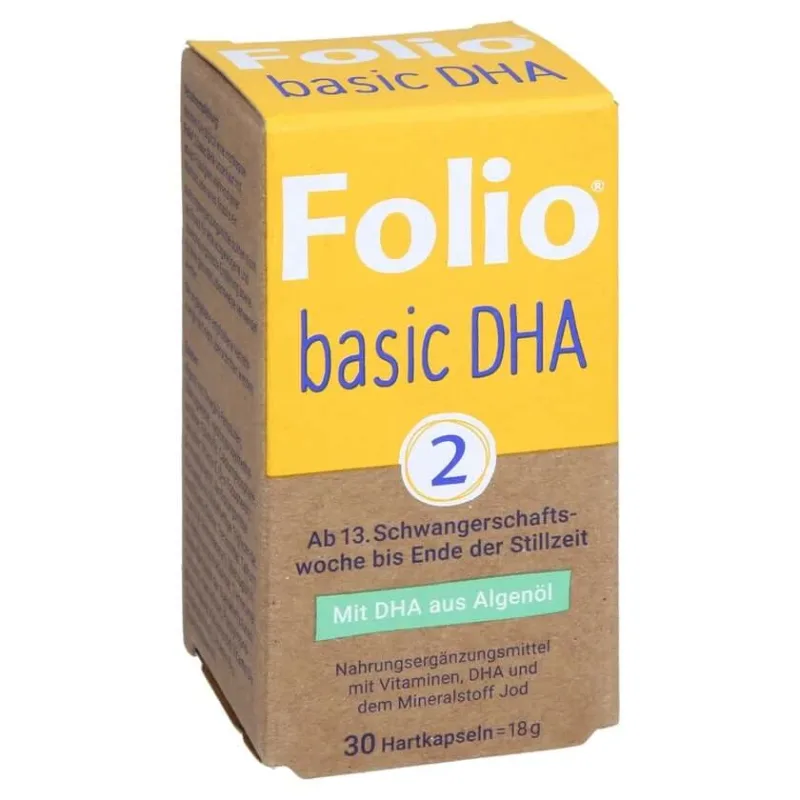 Folio 2 Basic Dha capsule tari 30 buc — preț și oferte