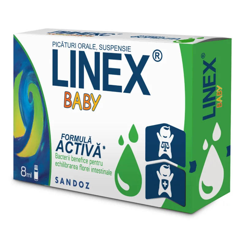 Linex Baby, 8 ml, Sandoz — preț și oferte