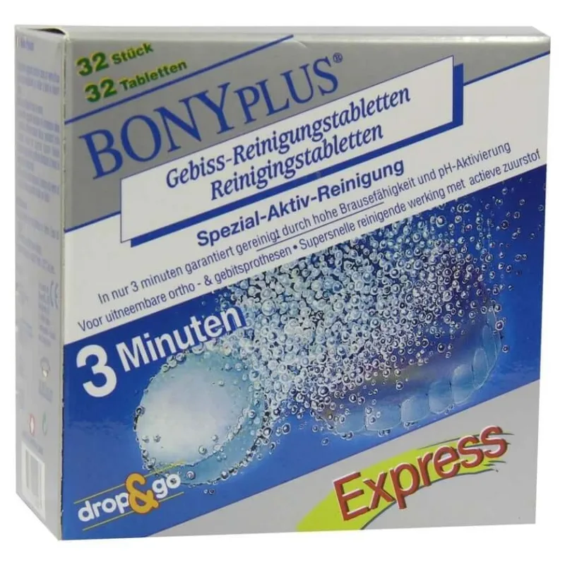 Bonyplus tablete efervescente de curățare 32 buc — preț și oferte