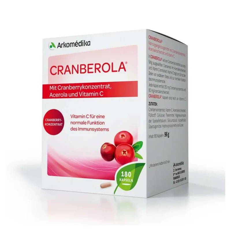 Cranberola capsule 180 Capsule — preț și oferte
