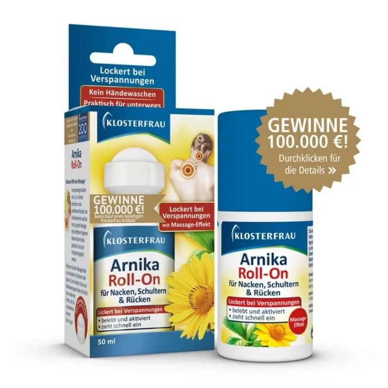Klosterfrau Arnica Roll-on spate umăr 50 ml — preț și oferte