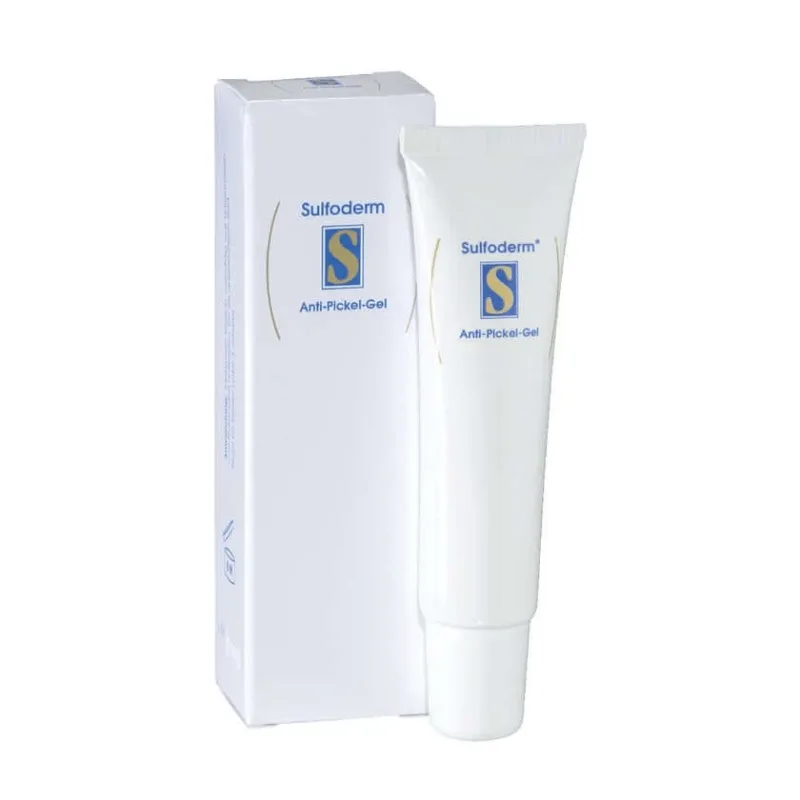 Sulfoderm S gel împotriva coșurilor 15 ml — preț și oferte