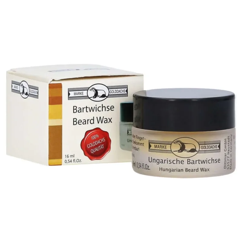 Ceară pentru barbă Ung.într-un borcan de sticlă GOLDDACHS 16 ml — preț și oferte