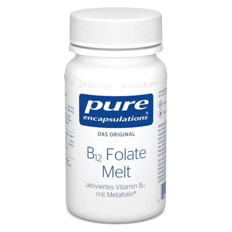 Încapsulări pure B12 Folat Melt 90 St — preț și oferte