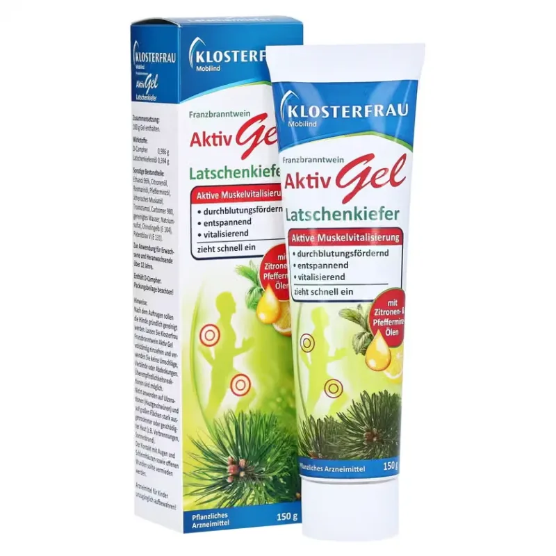 Klosterfrau Gel activ Pin de munte 150 g — preț și oferte
