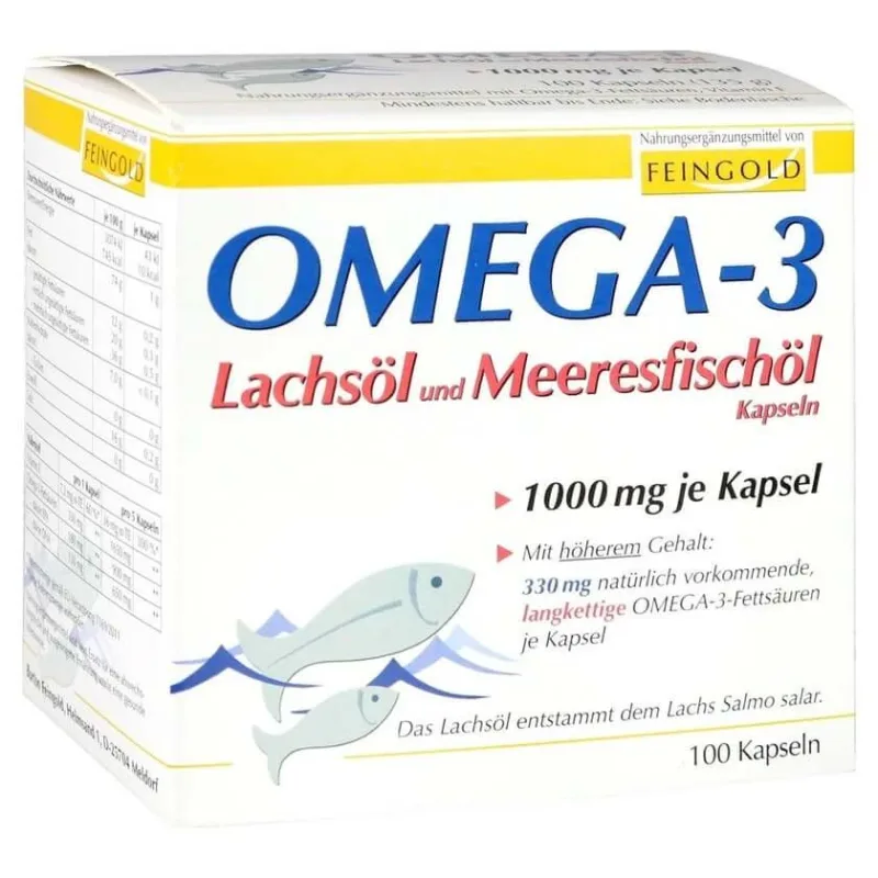 Omega-3 ulei de somon și ulei de pește marin capsulă 100 buc — preț și oferte