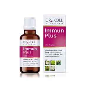 Immune Plus Dr Koll Gemmo Complex Vit. B6 & B12 Seleniu picături 50 ml