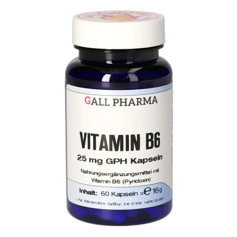 Vitamina B6 25 mg GPH Capsule 60 Capsule — preț și oferte