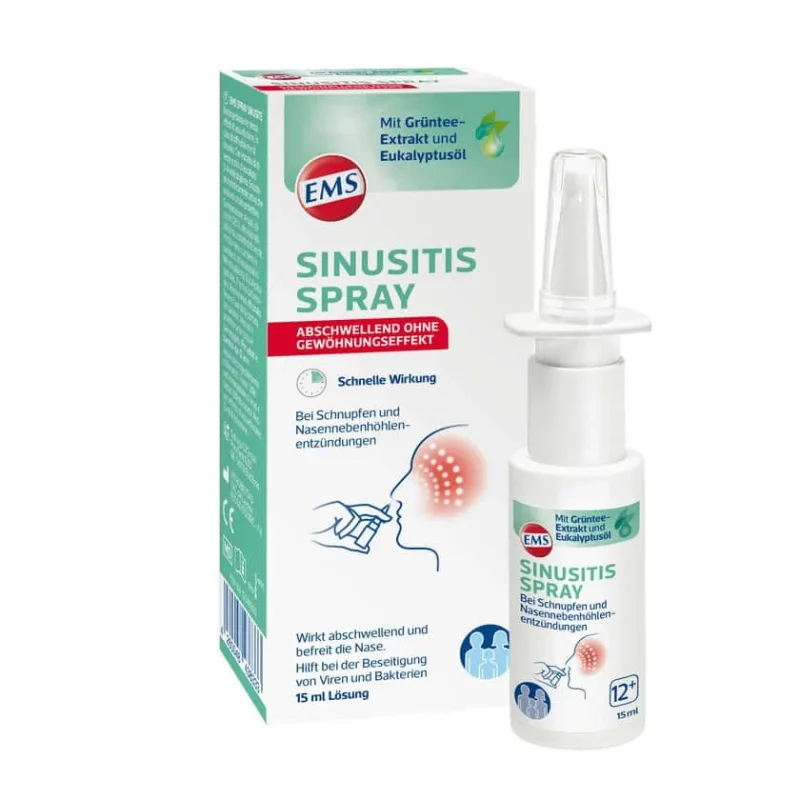 Emser Sinuzită Spray Eucalipt Ulei 15 ml — preț și oferte