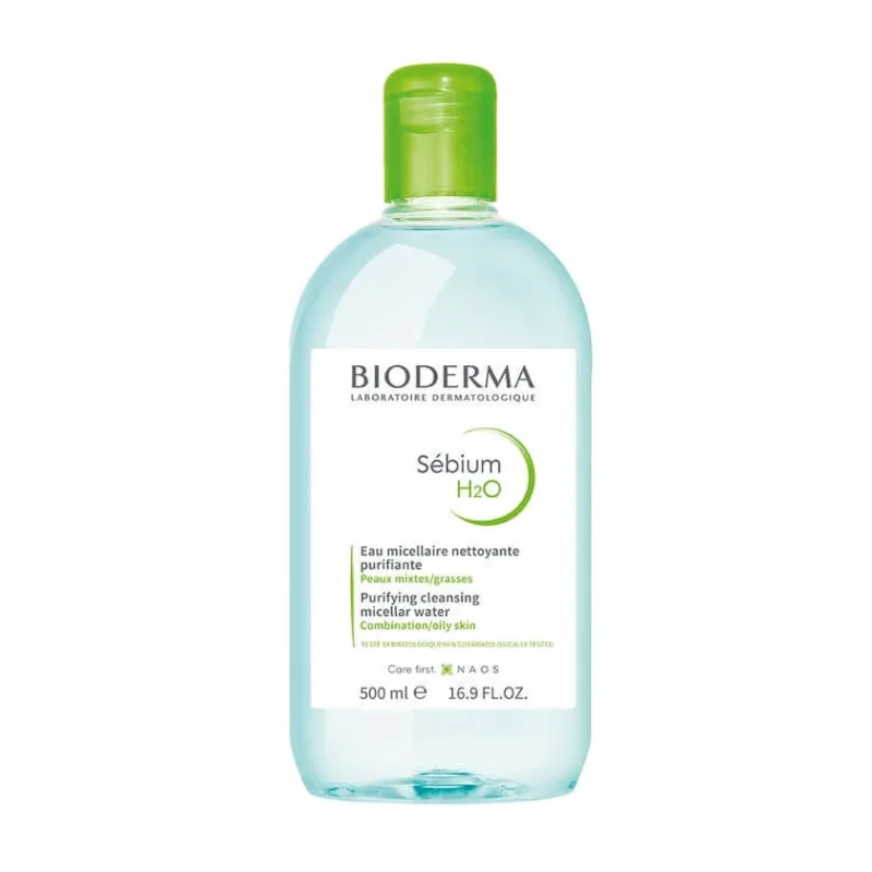 BIODERMA Sébium H2O apă micelară delicată și clarifiantă 500 ml — preț și oferte